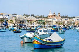 Marsaxlokk fishing village